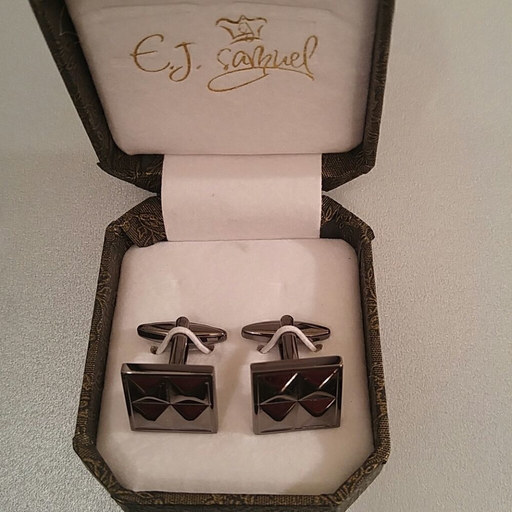 MEN'S E J SAMUEL GRAY ABSTRACT CUFF LINK